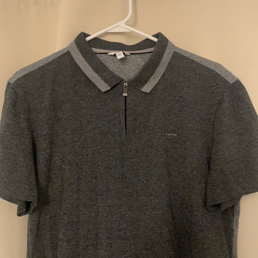 Calvin Klein Zip Polo Shirt